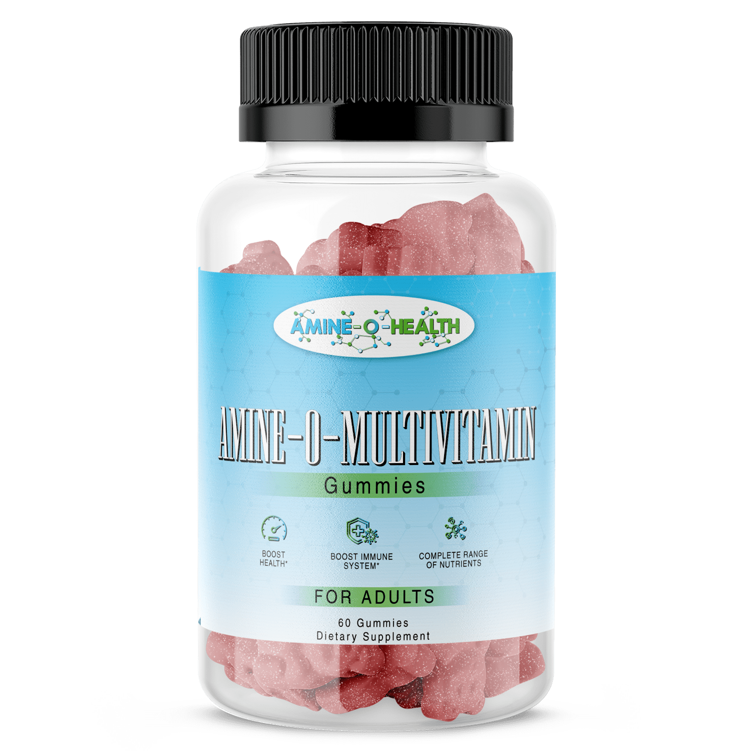Adult Multivitamin Gummies – Energy, Immunity & Wellness - Amine - O - Health Store