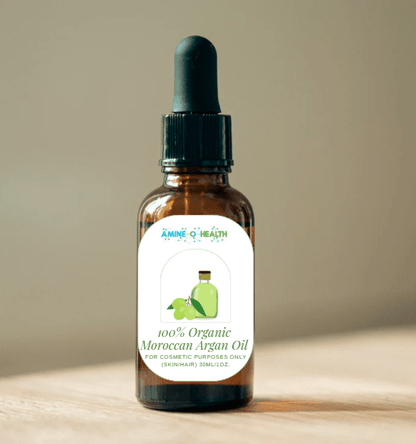 Moroccan Argan Oil – Pure & Natural for Skin & Hair Care - Amine - O - Health Store