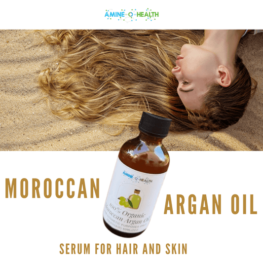 Moroccan Argan Oil – Pure & Natural for Skin & Hair Care - Amine - O - Health Store
