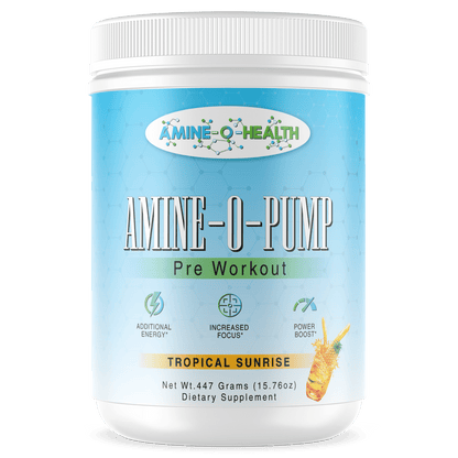 Pre Workout Powder – Tropical Sunrise | Energy & Strength - Amine - O - Health Store