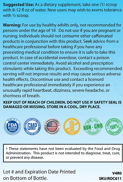 Pre Workout Powder – Tropical Sunrise | Energy & Strength - Amine - O - Health Store